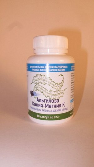 Альгилоза калия-магния (продукт из бурых водорослей)