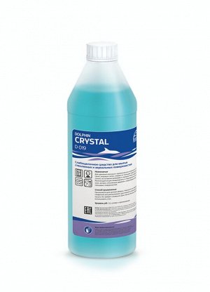Моющее средство "Crystal" 1л., для стекол, (12 шт в кор.) Арт.Д 019-1