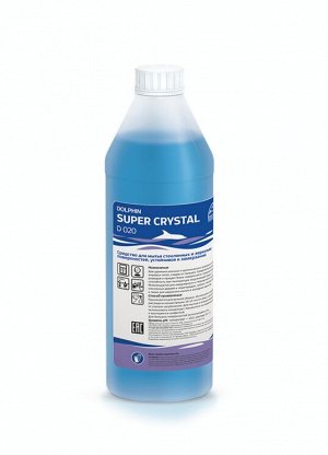 Моющее средство "Super Crystal" 1л., концентрат для стекол, (12 шт в кор.) Арт.Д 020-1