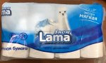 Туалетная бумага LAMA Snow  2-х слойная