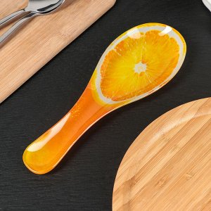 Подставка под ложку  «Сочный апельсин», 23,5?8,3 см