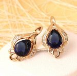 Серьги позолота  H01-6271