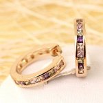 Серьги позолота  H01-6104
