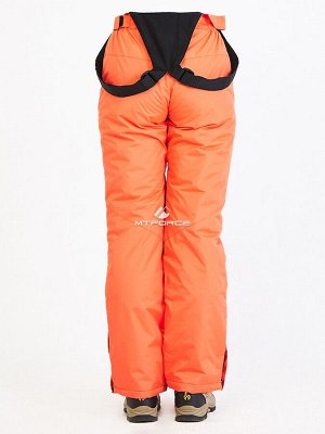 Женские зимние горнолыжные брюки персикового цвета 818P