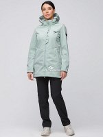 Женский осенний весенний костюм спортивный softshell салатового цвета 02021Sl