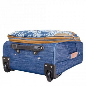 Чемоданы Комплект чемодан 84022 "Monkking", двойка, синий