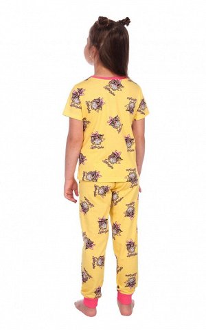 Пижама "Милаша" желтый, Модель: 0731ж