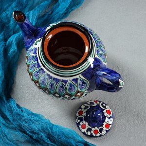 Чайник заварочный Риштанская Керамика «Узоры», 1 л, МИКС