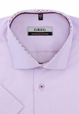 Сорочка мужская короткий рукав GREG 720/109/LV/Z/1p