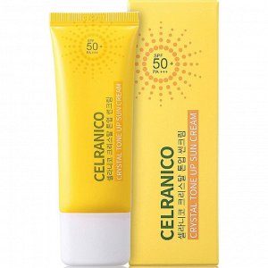 Солнцезащитный крем для лица Celranico SPF50, выравнивающий тон кожи, 40 мл