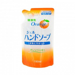 80049er Гель-мыло для рук с ароматом апельсина (сменная упаковка), 200 мл