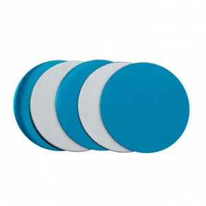 Пластина для магнитных держателей TORSO, диаметр 3 см, самоклеящаяся, 1 шт
