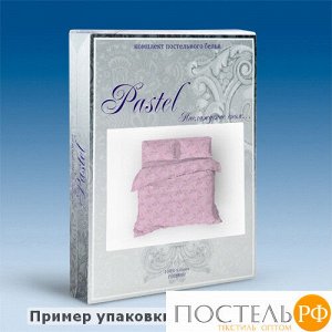 2000120601796 КПБ Pastel "Купи дешевле" 2,0 спальный с европростыней, поплин, 100% хлопок, пл. 110 гр./кв.м., "Веточка" (Прямоугольная ПВХ)