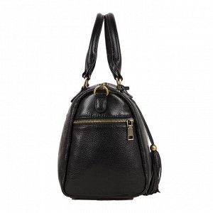 Женская сумка из кожи 050010121 black черный
