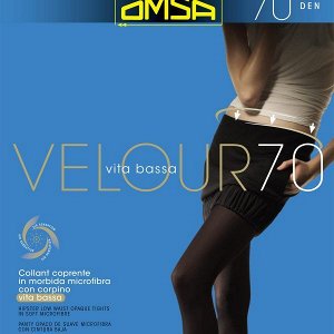 Колготки Omsa VELOUR 70 VITA BASSA