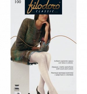 Колготки Filodoro COTTON WOOL 100