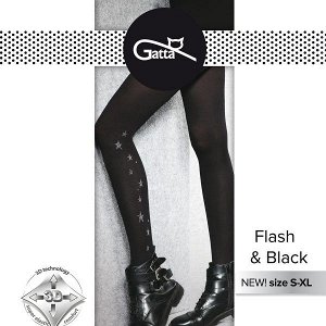 Колготки Gatta FLASH & BLACK 02