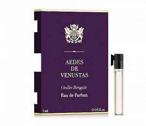 AEDES DE VENUSTAS unisex OEILLET BENGALE   Туалетные духи   1 мл. (пробник)