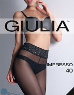 Impresso  40  (Gulia) /48/ шелковистые колготки с кружевным поясом на силиконовой основе