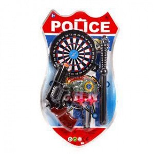 Набор оружия Полицейский, в комплекте: предметов 6шт., в ассортименте