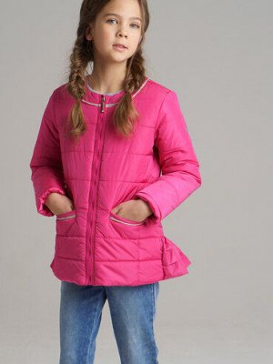 Куртка текстильная для девочек на рост 140. Фирма " Плей Тудей"