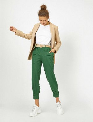 брюки Материал %55 Keten, %45 Rayon Параметры модели: рост: 177 cm, грудь: 85, талия: 61, бедра: 88 Надет размер: 36