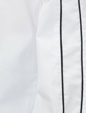 рубашки Материал %100 хлопок Параметры модели: рост: 178 cm, грудь: 82, талия: 59, бедра: 97 Надет размер: 36