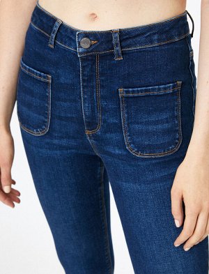 (джинсы) Материал %98 хлопок, %2 эластан Параметры модели: рост: 175 cm, грудь: 84, талия: 61, бедра: 89 Надет размер: 27/32