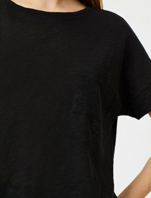 футболки Материал Ana Kumas %90 хлопок | %10 Keten Параметры модели: рост: 179 cm, грудь: 86, талия: 60, бедра: 90 Надет размер: S