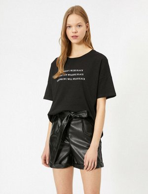 Футболка черная