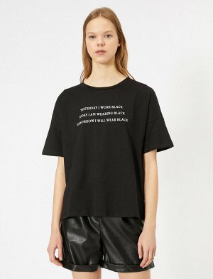 Футболка черная