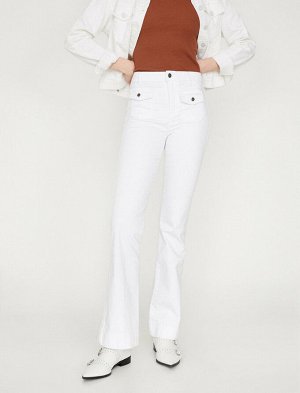 (джинсы) Материал Ana Kumas %98 хлопок | %2 эластан Параметры модели: рост: 176 cm, грудь: 85, талия: 65, бедра: 91 Надет размер: 27/32