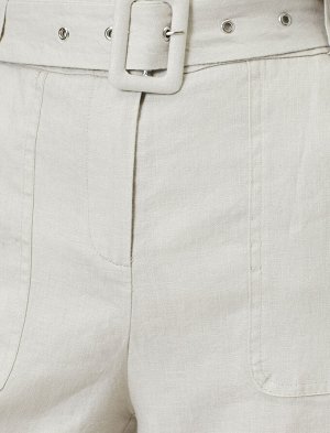 брюки Материал %100 Keten Параметры модели: рост: 174 cm, грудь: 81, талия: 61, бедра: 90 Надет размер: 36