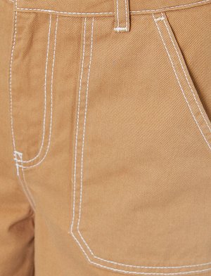 брюки Материал %100 хлопок Параметры модели: рост: 175 cm, грудь: 81, талия: 60, бедра: 88 Надет размер: 36
