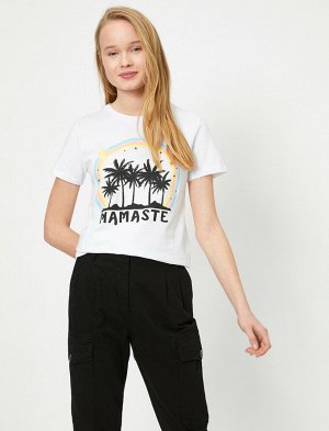 Футболка белая Namaste