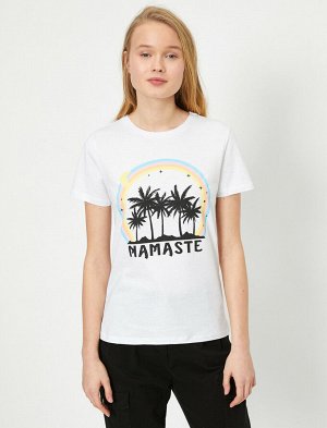 Футболка белая Namaste