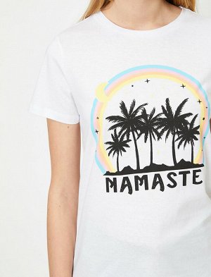 Футболка белая Namaste