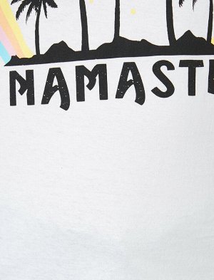 Футболка белая Namaste