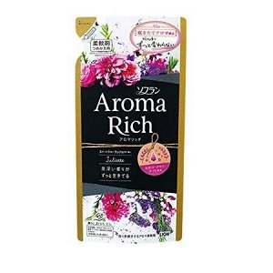 Кондиционер для белья "AROMA" (ДЛИТЕЛЬНОГО действия "Aroma Rich Juliette" / "Джульетт" с богатым ароматом натуральных масел  (женский аромат)) 400 мл, мягкая упаковка / 16