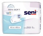 Пеленки SENI SOFT 40*60 см, 5 шт