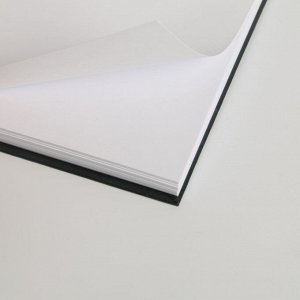 Скетчбук в твердой обложке на гребне «Единорог» А5, 80 л, 100 г/м