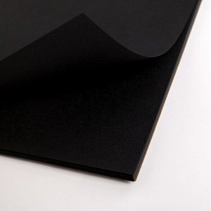 Скетчбук с черными листами "Единорог", А5 40 л