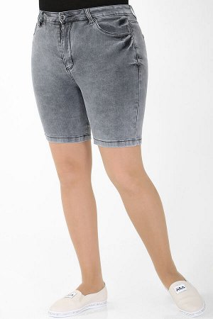 Шорты джинсовые серые женские