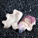 Декор для аквариума &quot;Спящая русалочка на раковине&quot;, 7 х 5 х 4 см