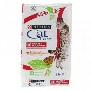 Сухой корм CAT CHOW для кошек, профилактика МКБ, 1.5 кг