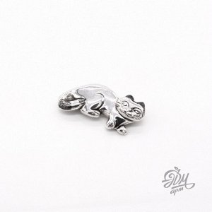 Брошь "Кот стиляга"