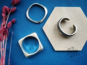 Браслет "Квадратный абсолютно гладкий"