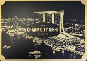 Скретч-картины «Сингапур»