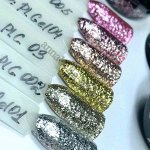 Starlet, Platinum gel Жидкая фольга №01, 5g