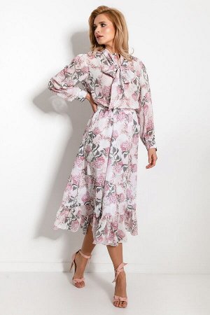 Комплект Fobya f929 романтик (юбка+блузка)